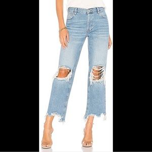 Free People Maggie Straight Leg Jeans